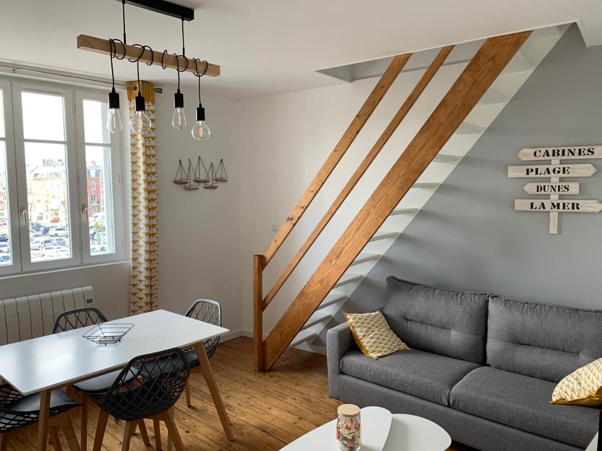 Le Phare De Cati Apartment Mers-les-Bains Bagian luar foto
